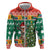 South Africa Christmas Hoodie Springbok With Christmas Tree - Wonder Print Shop