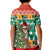 South Africa Christmas Kid Polo Shirt Springbok With Christmas Tree - Wonder Print Shop