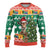 South Africa Christmas Ugly Christmas Sweater Springbok With Christmas Tree - Wonder Print Shop