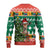 South Africa Christmas Ugly Christmas Sweater Springbok With Christmas Tree - Wonder Print Shop