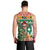 South Africa Christmas Men Tank Top Springbok With Christmas Tree - Wonder Print Shop