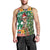 South Africa Christmas Men Tank Top Springbok With Christmas Tree - Wonder Print Shop