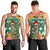 South Africa Christmas Men Tank Top Springbok With Christmas Tree - Wonder Print Shop