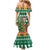 South Africa Christmas Mermaid Dress Springbok With Christmas Tree - Wonder Print Shop