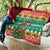 South Africa Christmas Quilt Springbok With Christmas Tree - Wonder Print Shop