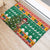 South Africa Christmas Rubber Doormat Springbok With Christmas Tree - Wonder Print Shop