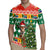 South Africa Christmas Rugby Jersey Springbok With Christmas Tree - Wonder Print Shop