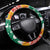 South Africa Christmas Steering Wheel Cover Springbok With Christmas Tree