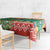 South Africa Christmas Tablecloth Springbok With Christmas Tree