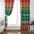 South Africa Christmas Window Curtain Springbok With Christmas Tree