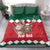 Personalized South Africa Christmas Bedding Set Springbok With King Protea - Wonder Print Shop