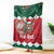 Personalized South Africa Christmas Blanket Springbok With King Protea