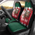 Personalized South Africa Christmas Car Seat Cover Springbok With King Protea - Wonder Print Shop