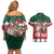 Personalized South Africa Christmas Couples Matching Off Shoulder Short Dress and Hawaiian Shirt Springbok With King Protea - Wonder Print Shop