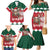 Personalized South Africa Christmas Family Matching Mermaid Dress and Hawaiian Shirt Springbok With King Protea - Wonder Print Shop