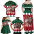 Personalized South Africa Christmas Family Matching Off Shoulder Maxi Dress and Hawaiian Shirt Springbok With King Protea - Wonder Print Shop