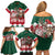 Personalized South Africa Christmas Family Matching Off Shoulder Short Dress and Hawaiian Shirt Springbok With King Protea - Wonder Print Shop