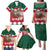 Personalized South Africa Christmas Family Matching Puletasi and Hawaiian Shirt Springbok With King Protea - Wonder Print Shop