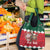 Personalized South Africa Christmas Grocery Bag Springbok With King Protea