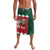 Personalized South Africa Christmas Lavalava Springbok With King Protea - Wonder Print Shop