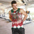 Personalized South Africa Christmas Men Tank Top Springbok With King Protea - Wonder Print Shop