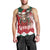 Personalized South Africa Christmas Men Tank Top Springbok With King Protea - Wonder Print Shop