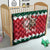 Personalized South Africa Christmas Quilt Springbok With King Protea - Wonder Print Shop