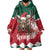 Personalized South Africa Christmas Wearable Blanket Hoodie Springbok With King Protea