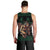 Merry Krampus Creepy Christmas Holiday Men Tank Top Green Version - Wonder Print Shop