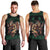 Merry Krampus Creepy Christmas Holiday Men Tank Top Green Version - Wonder Print Shop