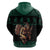 Merry Krampus Creepy Christmas Holiday Zip Hoodie Green Version - Wonder Print Shop