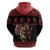 Merry Krampus Creepy Christmas Holiday Zip Hoodie Red Version - Wonder Print Shop