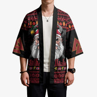Norway Christmas Kimono Valhalla La La Viking Santa - Wonder Print Shop