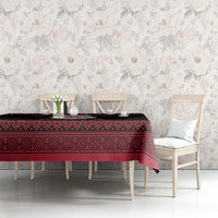 Norway Christmas Tablecloth Valhalla La La Viking Santa - Wonder Print Shop