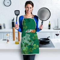 Ireland Cross Celtic Apron Irish Pride Shamrock - Wonder Print Shop