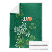 Ireland Cross Celtic Blanket Irish Pride Shamrock - Wonder Print Shop
