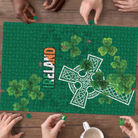 Ireland Cross Celtic Puzzle Irish Pride Shamrock - Wonder Print Shop