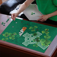 Ireland Cross Celtic Puzzle Irish Pride Shamrock - Wonder Print Shop
