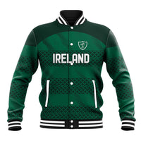 Custom Ireland Rugby Baseball Jacket Celtic Heritage - Wonder Print Shop