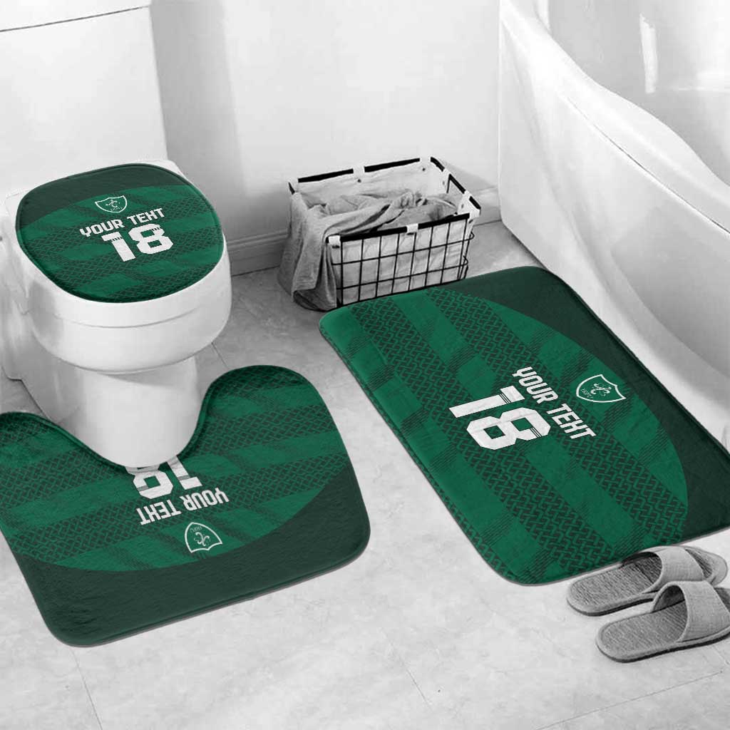 Custom Ireland Rugby Bathroom Set Celtic Heritage - Wonder Print Shop