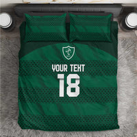 Custom Ireland Rugby Bedding Set Celtic Heritage - Wonder Print Shop