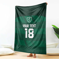 Custom Ireland Rugby Blanket Celtic Heritage - Wonder Print Shop