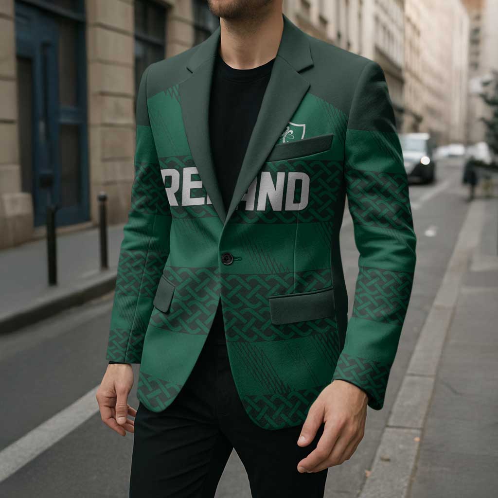 Custom Ireland Rugby Blazer Celtic Heritage - Wonder Print Shop