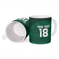 Custom Ireland Rugby Ceramic Mug Celtic Heritage - Wonder Print Shop