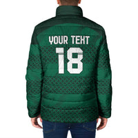 Custom Ireland Rugby Padded Jacket Celtic Heritage - Wonder Print Shop