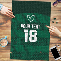 Custom Ireland Rugby Puzzle Celtic Heritage - Wonder Print Shop