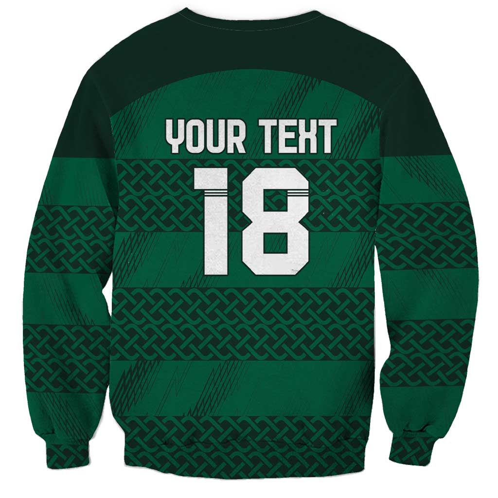 Custom Ireland Rugby Sweatshirt Celtic Heritage - Wonder Print Shop