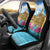 Personalized Malta Car Seat Cover Valletta Capital Maltese Cross