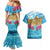 Personalized Malta Couples Matching Mermaid Dress and Hawaiian Shirt Valletta Capital Maltese Cross