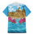 Personalized Malta Family Matching Mermaid Dress and Hawaiian Shirt Valletta Capital Maltese Cross